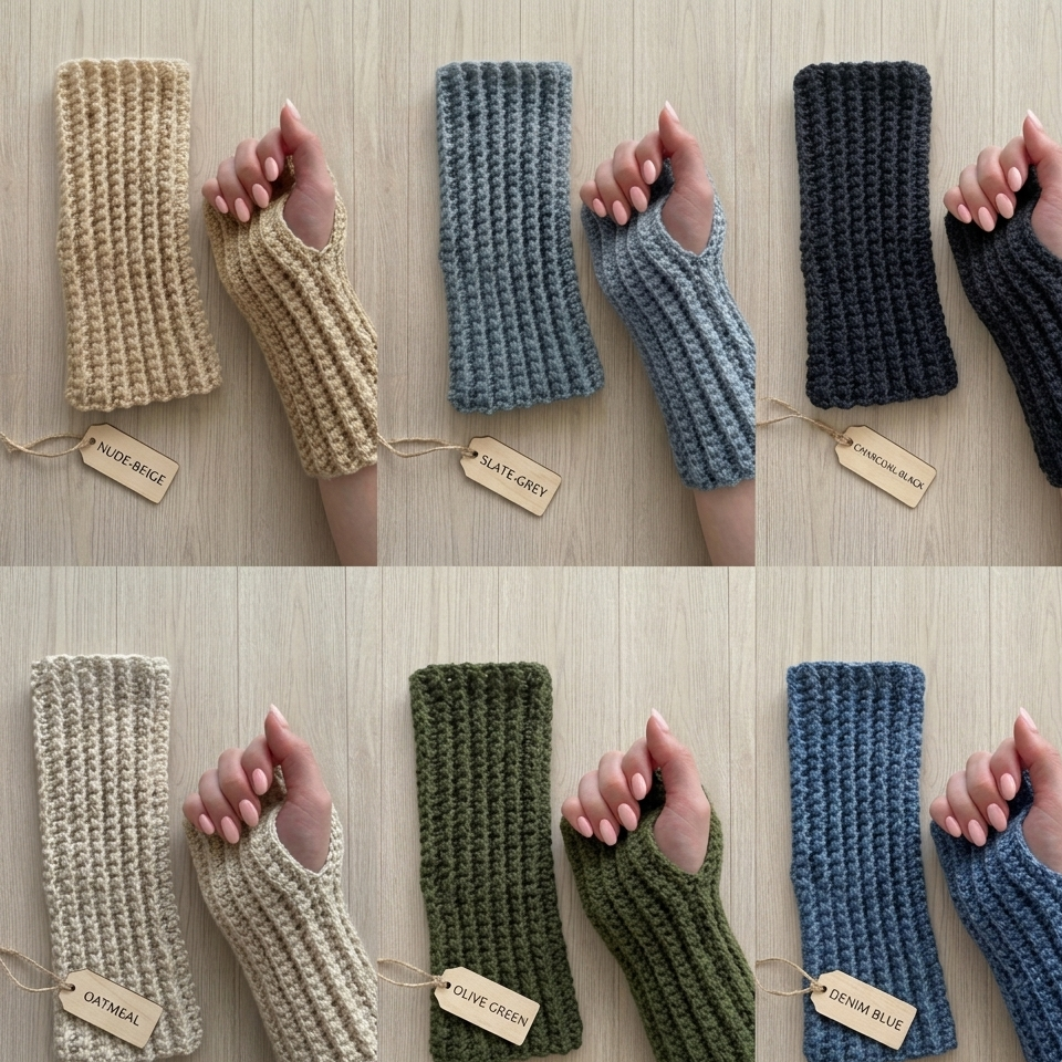 Mitones / Guantes sin Dedos "Confort"